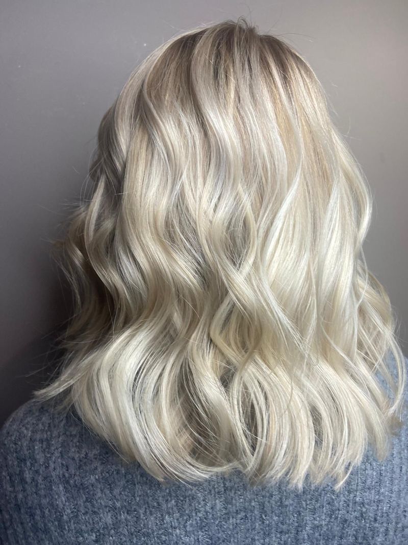 Take extra care of blonde hair like this in the summer months